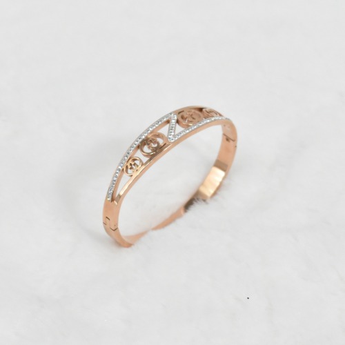 Rose Gold Colour Two Toned Coloured Free Size | Bracelet | Women's Kada | Jewellery | Fashion Jewellery