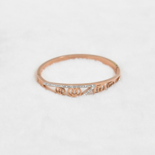 Rose Gold Colour Two Toned Coloured Free Size | Bracelet | Women's Kada | Jewellery | Fashion Jewellery