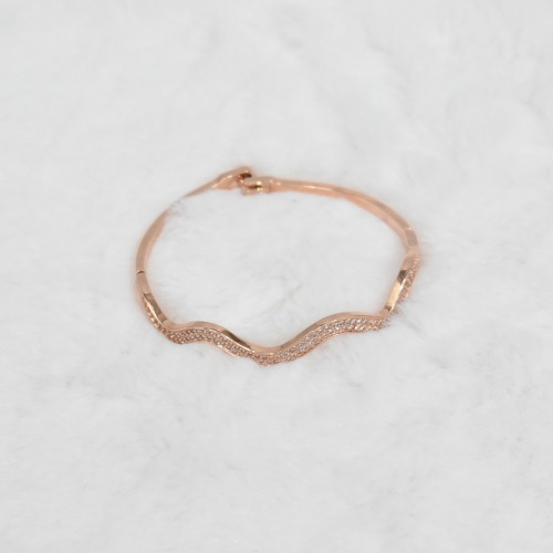 Zig Zag Design Rose Gold | Bracelet | Women's Kada | Jewellery | Fashion Jewellery