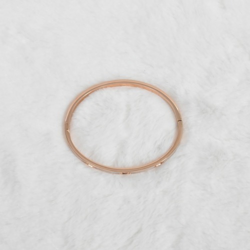 White And Rose Gold Free Size Bracelet Kada | Bracelet | Women's Kada | Jewellery | Fashion Jewellery