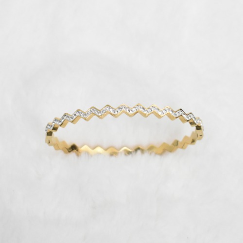 Zig Zag Yellow Colour Bracelet Kada | Bracelet | Women's Kada | Jewellery | Fashion Jewellery