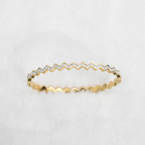 Zig Zag Yellow Colour Bracelet Kada | Bracelet | Women's Kada | Jewellery | Fashion Jewellery