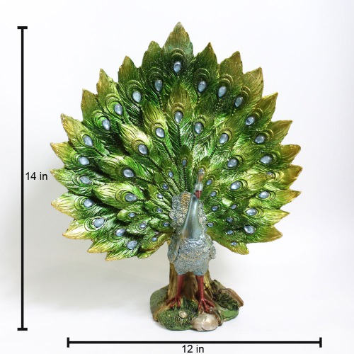 Peacock Table Top Decorative Showpiece Beautifully Designed Peacock Home Decor Table Decor Gift Item