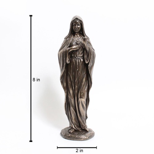 Jesus Christ Mother Mary Statue Showpiece | Decorative Figurine for House Warming | Wedding | Anniversary