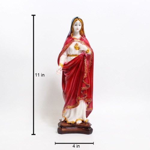 Mother Mary Showpiece Idol Catholic Christian Statues Figurine For Home Decor For House Warming