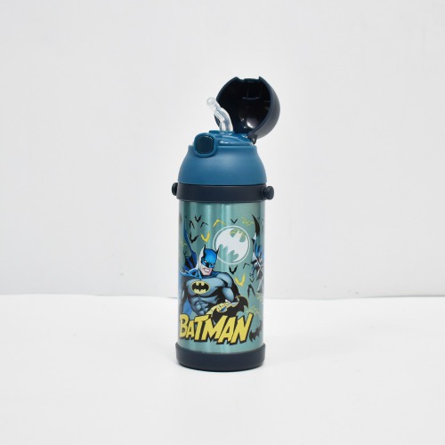 Batman Water Bottle For Kids | BPA Free Kids Water Bottle - Anti-Leak Cartoon Kids Water Bottle For Boys |Girls