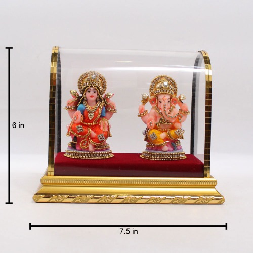 Saraswati And Ganesha Cabinet Murti | Ganesha Murti | Ganesha | Statue For Living Room | Ganesha showpiece