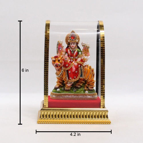 Durga Ma Cabinet Murti | Durga Ma Murti | Devi | Statue For Living Room | Durga ma showpiece