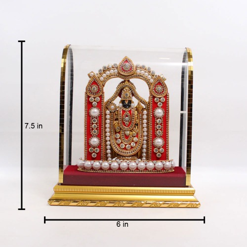 Tirupati Balaji Metal Statue | Murti |Sri Venkateswara Murti | Balaji idol Statue for Pooja |Home | Office Decor