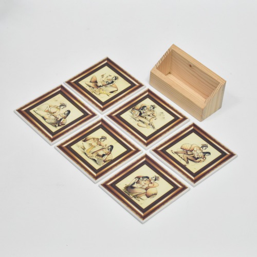 Traditional Design Tea Coffee Coaster Set Home Decor Handicrafts | Home Decor | Home Decorative Items