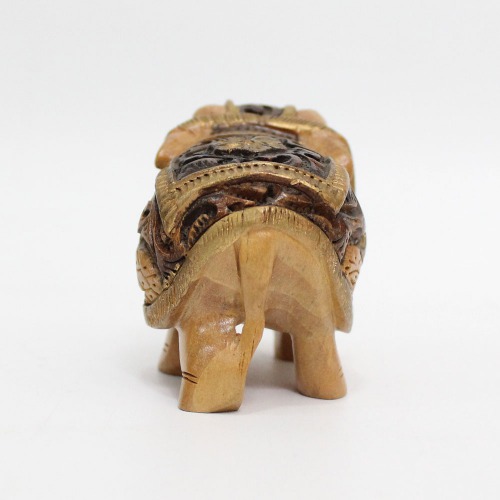 Handicraft Handmade Wooden Elephant showpiece for home and office decoration I elephant showpiece