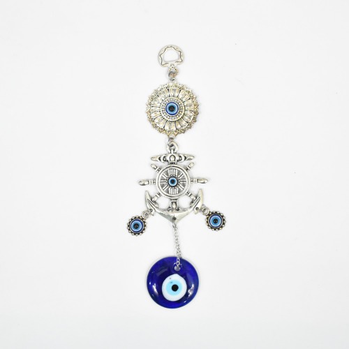 Anchor Evil Eye Wall Hanging | Anchor Evil Eye Hanging for Positivity | Good luck and Charm