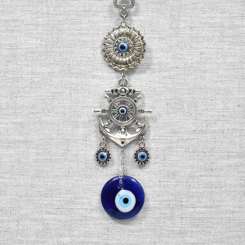 Anchor Evil Eye Wall Hanging | Anchor Evil Eye Hanging for Positivity | Good luck and Charm