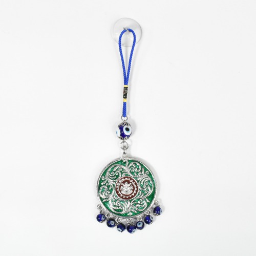 Om Mina Evil Eye Hanging For Vastu Feng Shui Good Luck Prosperity Success Health Wealth Office Home Decor