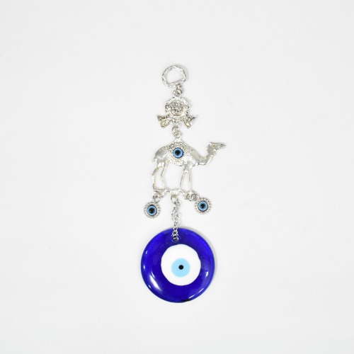 Evil Eye Wall Hanging Camel Design Blue Ornament for Home Office Shop Decor | Evil Eye Camel Wall Hanging