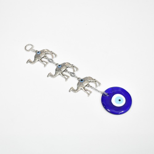 Camel Evil Eye Hanging for Good Luck Prosperity Zodiac Success Health Wealth Office Home Decor & Car
