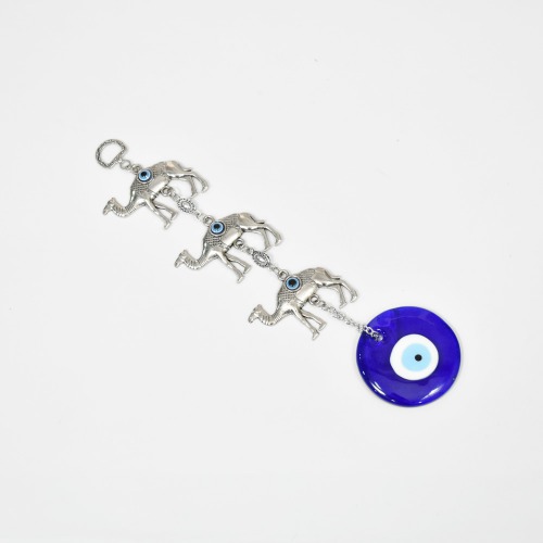 Camel Evil Eye Hanging for Good Luck Prosperity Zodiac Success Health Wealth Office Home Decor & Car