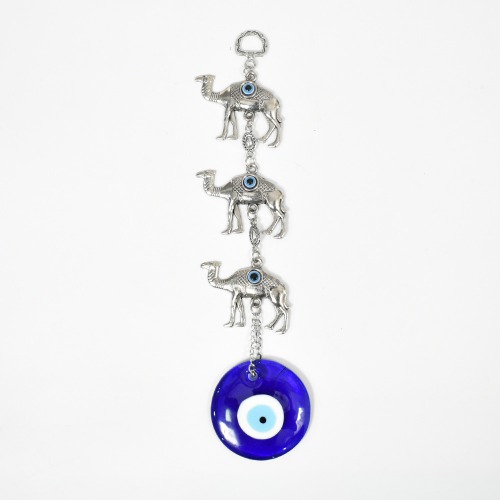 Camel Evil Eye Hanging for Good Luck Prosperity Zodiac Success Health Wealth Office Home Decor & Car