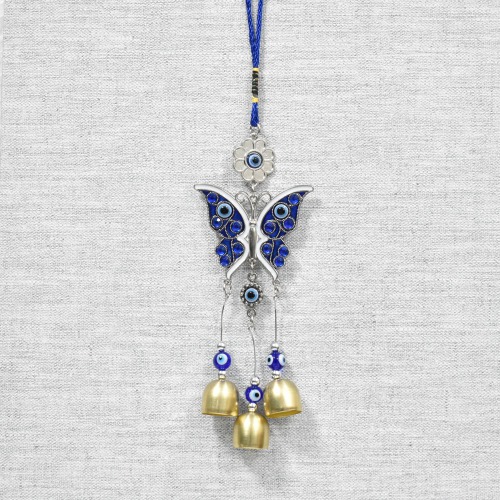 Evil Eye Hanging for Home | Butterfly Nazar Battu for Home and Office Entrance Big Size | Decorative Items