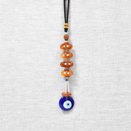 Evil Eye Protection Good Luck Positivity Prosperity Crystal Door | Wall Hanging Gifting Diwali Home Decor