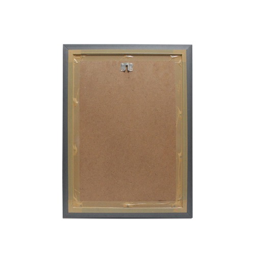 Laxmi Ganesh Saraswati Bhagwan Frame Sitting on Lotus | Ganpati Frame For Home Office