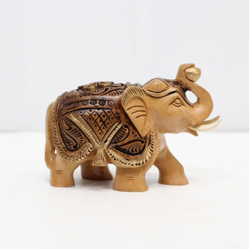 Wooden Elephant showpiece I Office Decoration Item I Showpiece I Hotel Decoration