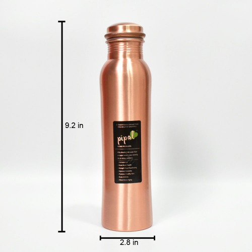 Aqua Copper Bottle Matt 700 Ml (Copper)