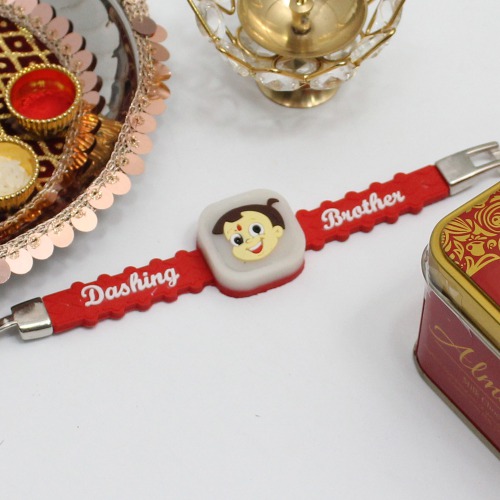 Chota Bhim Cartton Rakhi With LED Light Best Rakhi for your brother Raksha Bandhan