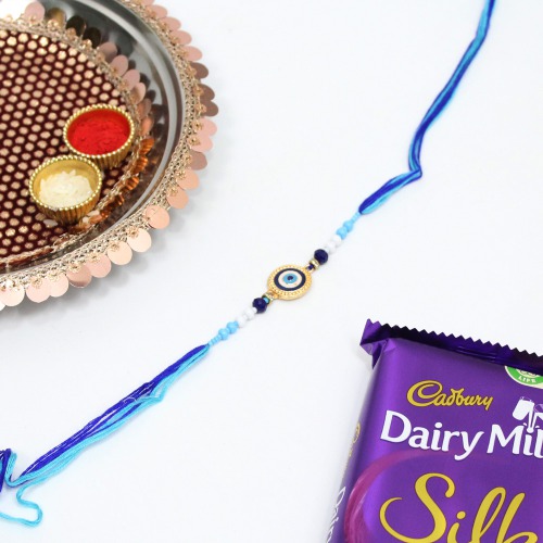 Premium Evil Eye Elegant Rakhi | Best Rakhi for your brother Raksha Bandhan | Rakhi For brother