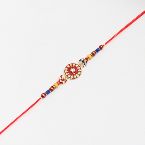 Premium Diamond Elegant Rakhi | Best Rakhi for your brother Raksha Bandhan | Rakhi For brother