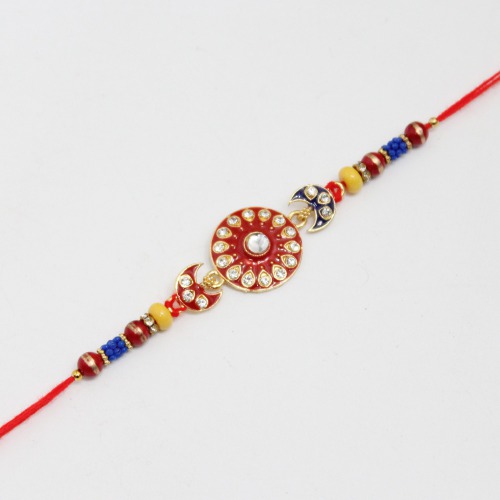 Premium Diamond Elegant Rakhi | Best Rakhi for your brother Raksha Bandhan | Rakhi For brother