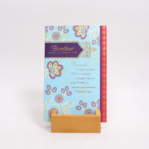 Brother Rakhi is a Special Time Greeting Card| Raksha Bandhan Greeting Card