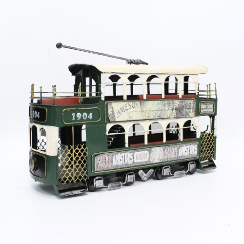 Hong Kong Tramway Showpiece For Home Decor| Metal Showpiece