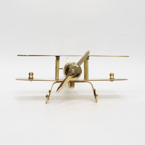 Gold Plated Airplane Model Showpiece| Showpiece For Home Decor