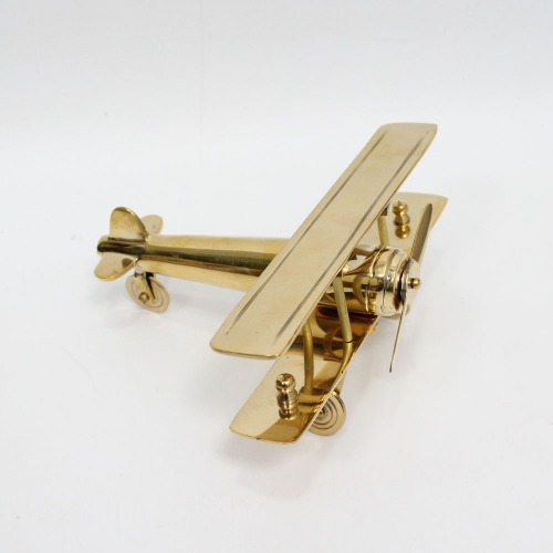 Gold Plated Airplane Model Showpiece| Showpiece For Home Decor