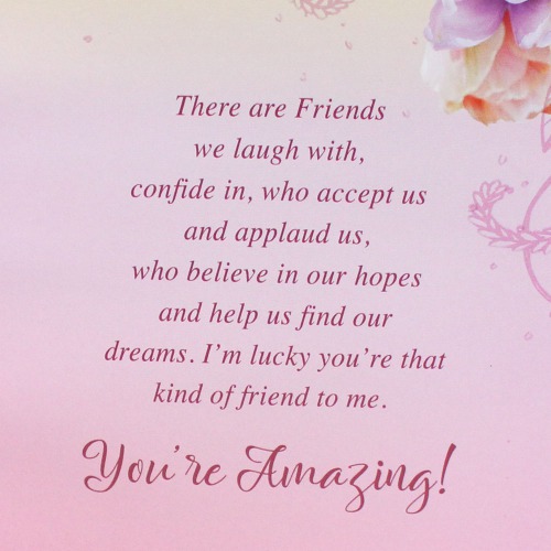 A Special Friend Is Truly A Life 's Treasure Greeting Card| Friendship Day Greeting Card