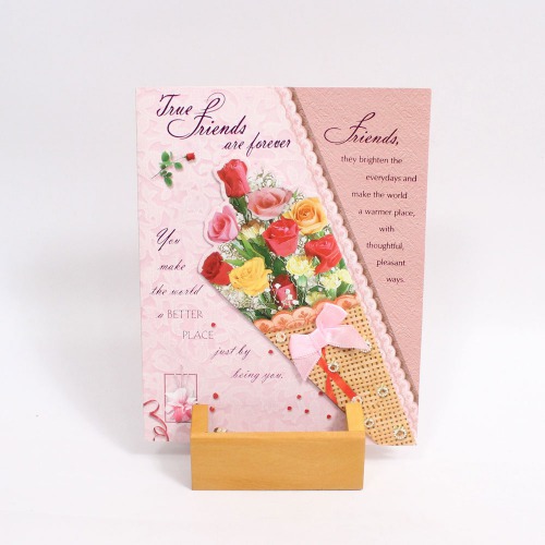 True Friendship Are Forever Greeting Day Friendship Day Greeting Card