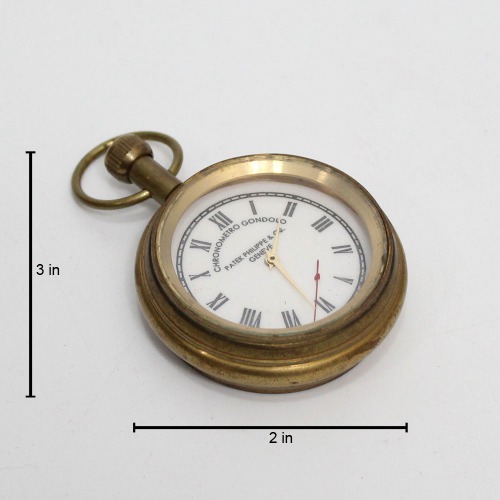 Yellow Gold Plated Doctor Pocket Watch | Antique Watch