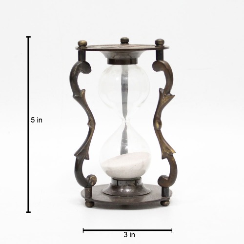Nautical Brass Sand Timer Hourglass| Antique Things