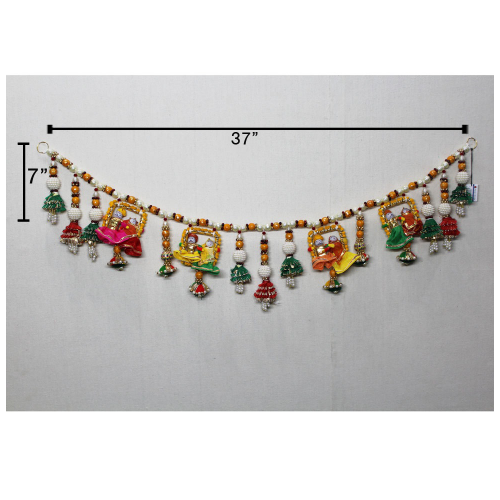 Rajasthani Puppet Dolls Toran | Rajasthani Door Hanging Toran | Door Hanging Toran Online | For Diwali entrance decoration, Party, House Warming etc