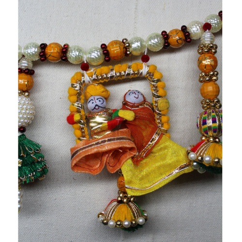 Rajasthani Puppet Dolls Toran | Rajasthani Door Hanging Toran | Door Hanging Toran Online | For Diwali entrance decoration, Party, House Warming etc