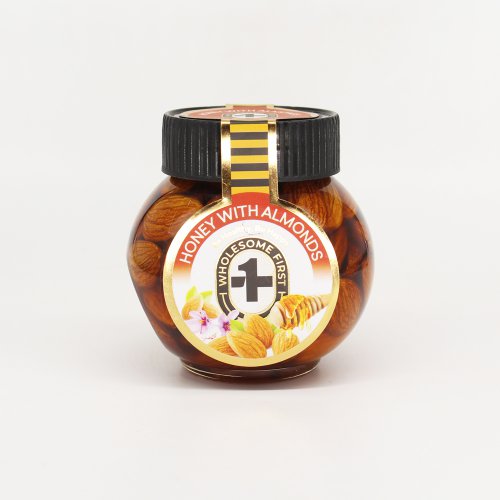 Wholesome First Honey With Almonds