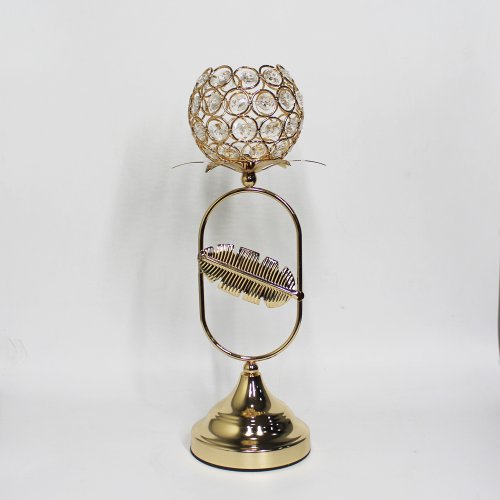 Candle Holder Nawab Elegant Design Gold Plated