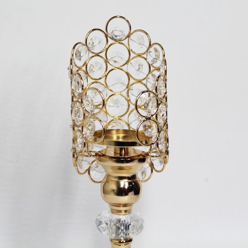 Candle Holder Crystal Wall Lamp