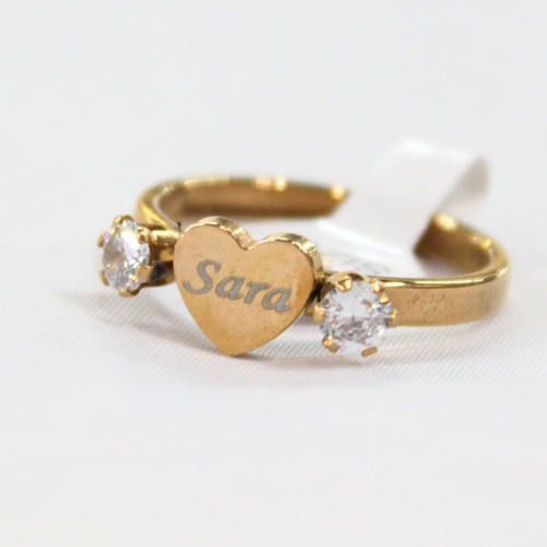 Personalize Women Engraved Name Ring | Metal Name Ring Customise Your Ring for Girls