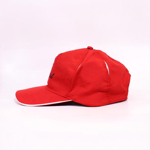 Red Personalised Caps, Custom Name Printed Adjustable Cap | Gift For Boys